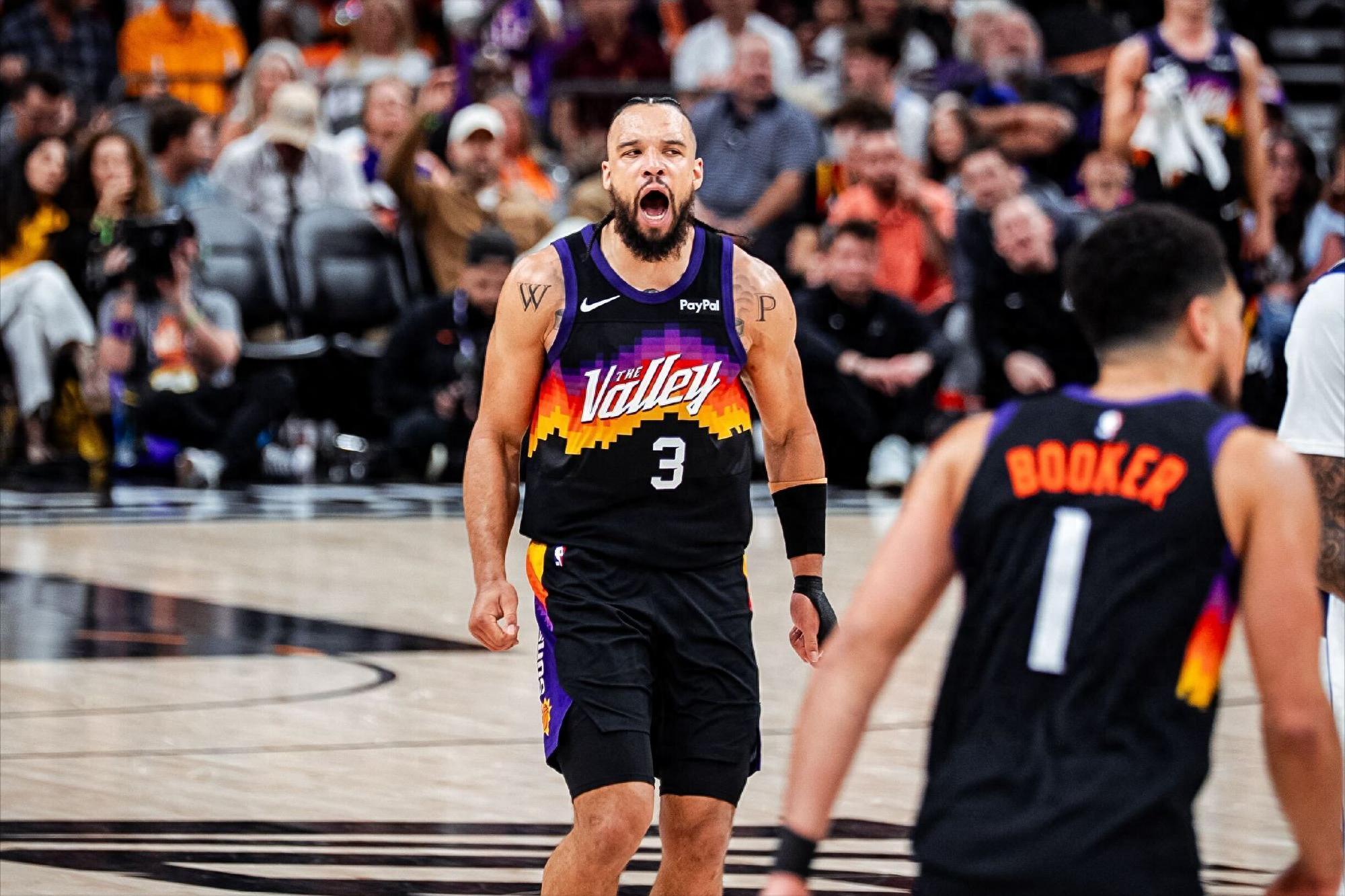 开云体育入口-狄龙28分格林伤退，太阳锁西部第七！湖人隔空获利好+火箭迎挑战